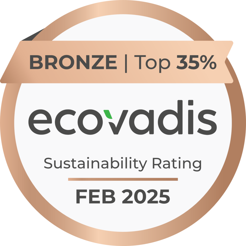 EcoVadis Medallie - Ergebnis ants friends 2025