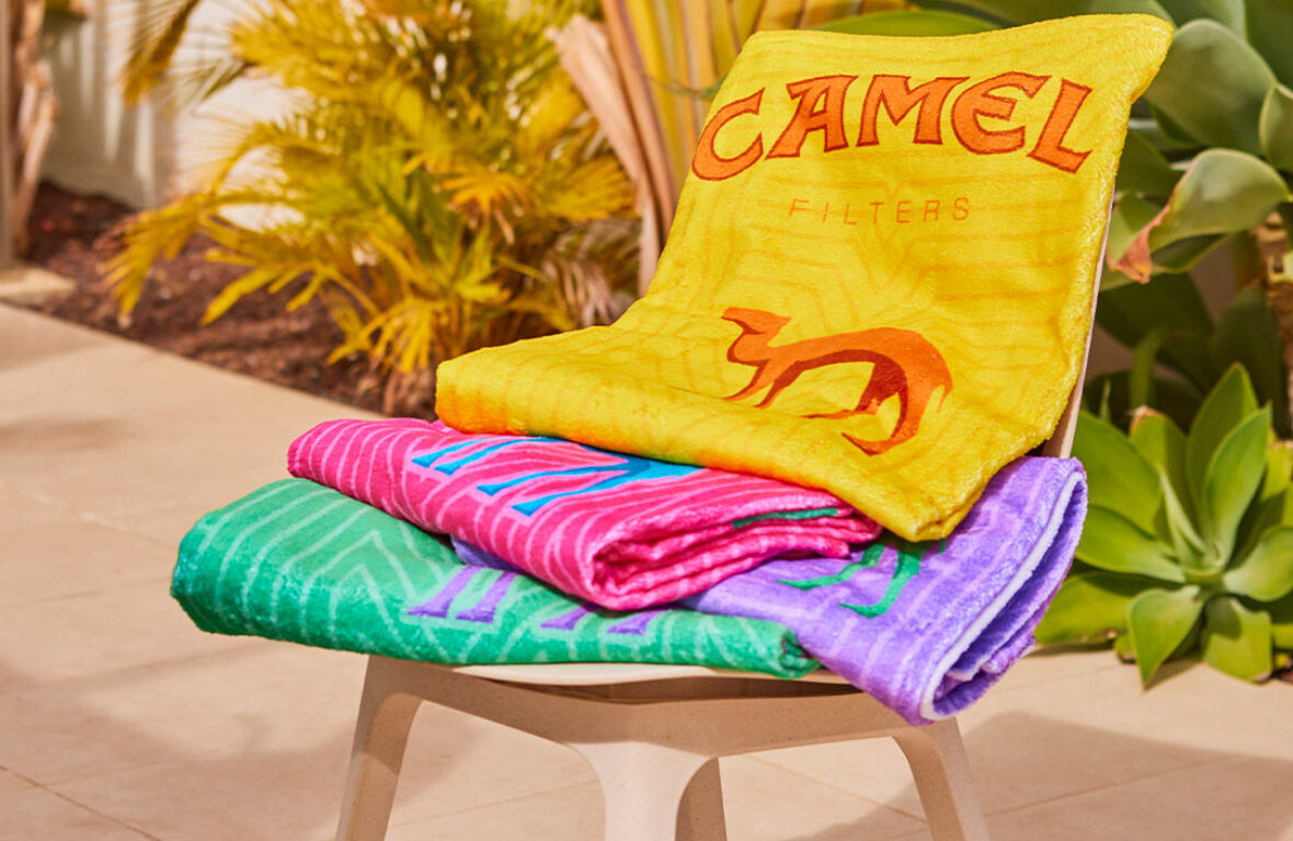 Werbemitteltextilien individuelle Badetücher